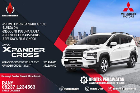Promo Mitsubishi Xpander Cross